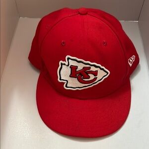 Kansas City Chiefs Baseball Cap
Size 7 1/2